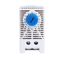 Régulateur de Température pour Armoire sur Rail DIN NO, 0-60 C, 250 V CA, 10 A, Thermostat Bimétallique, KTS011
