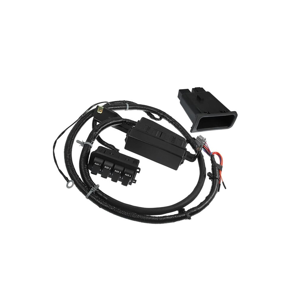 In-Dash Auxiliary Upfitter Panel Kit 5C3z-14A303-Aa For F250 F350 F450 F550 2005-2007 Box Harness 4714053071073