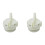 2X Rear Outer Tail Light Fuse Elements for  Teramont   5TA945300 5TA 945 300 1