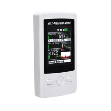 TM-190 Rilevatore di Radiazioni Elettromagnetiche, Misuratore EMF, Gauss, 3 Assi, Intensità del Campo Magnetico, Elettrico, RF, Digitale