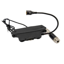 T-902 Acoustic Guitar Active Soundhole Pickup Magnetic + Microphone Dual Pickup Systems with Volume Controls
