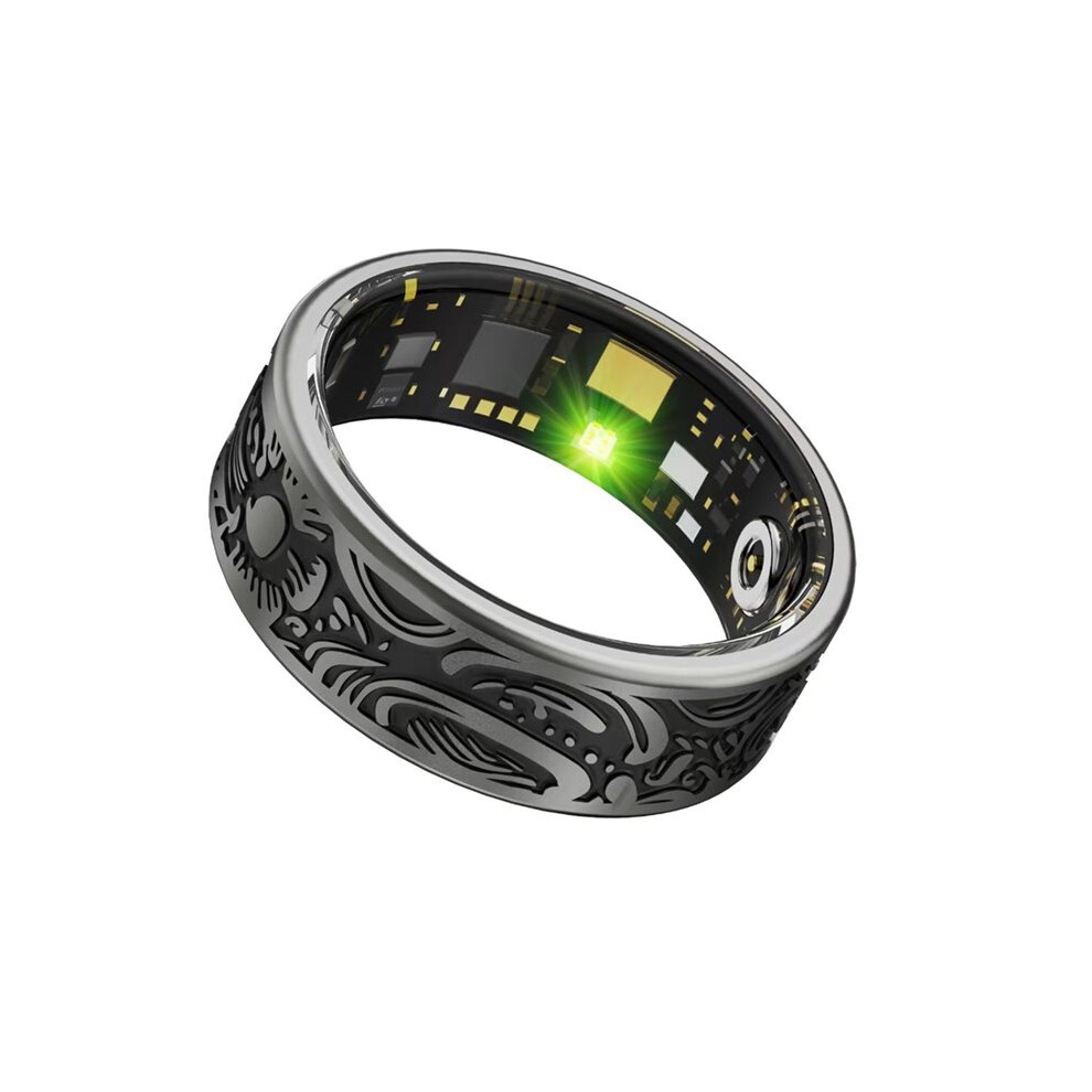 This  Ring-Style Heart Rate Monitor Features Blood Pressure, Blood Oxygen, Sleep Tracking, and Step Counting.