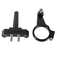 Kit de Soporte de Montaje de Amortiguador de Aleación de Aluminio para Estabilizador de Dirección de Motocicleta para YZF R15 V3 2018-2020