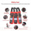 -T UT204+ Digital AC  Voltage Clamp Meter Multimeter True RMS 400-600A Auto Range Voltmeter Resistance Test 4