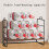 Elegant Wooden Desk Shelf Organizer - Versatile Desktop Bookshelf and Storage Solution White 6