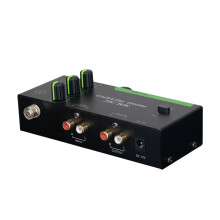Phono-Vorverstärker, Phonographenverstärker, 3-Band-Einstellung, Plattenspielerverstärker, Unterstützt 2,5-mm-MC-Tonabnehmer, XLR