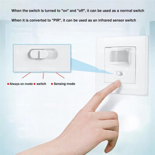 LED PIR Motion Sensor  - AC 100-240V Infrared Automatic Light Controller 1