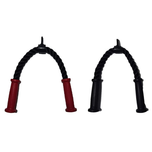 Fitness Rope Biceps Triceps Training Handle High Pulley Cable Exercise Handle Pull  Rope Grips for Gym Home 2pc