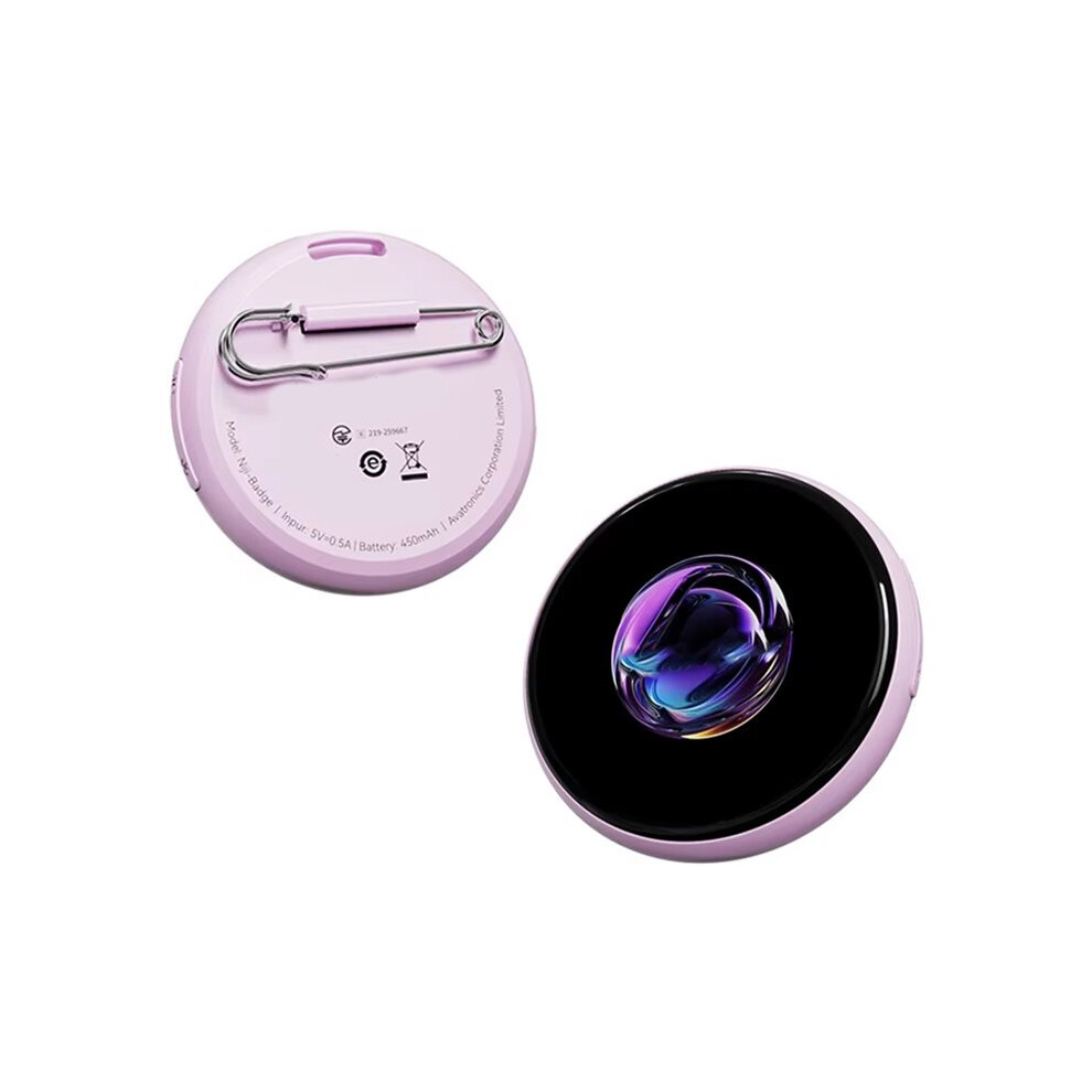 Photos - Other for Mobile Zandona Electronic Badge 1.53inch Touchscreen AI Function Supports JPG, GIF, and PNG Formats for Children'S 