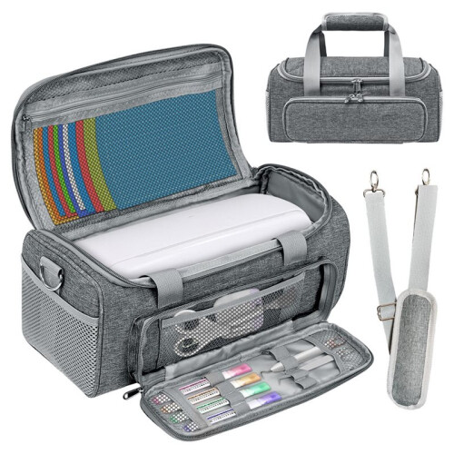 Carrying Case  Cutting Machine with Shoulder Strap and Tool Storage 2