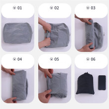 Airplane, High-Speed Rail, and Inflatable Foot Mats, Three-Layer Adjustable Stool Cushions Navy