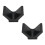 2 Pcs 2-Inch V Stop Roller Boat Trailer Rubber Stop V-Block Black for Yachts and Kayaks 6