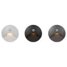 3pcs Wall Lamp for Outdoor Lighting: Waterproof, Sensor-Controlled LED Night Light B
