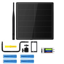 Solar-Powered Node Dev-Board Kit Waterproof Enclosure for Meshtastic/MeshCore with Node T114 V2 and 18650 Battery 868Mhz