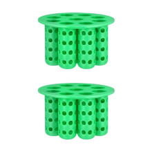 2 Pcs Planter Nine Hole Seedling Potted Plant, Agricultural Flower Cultivator, Hydroponic Planting Horticultural Tool