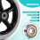 2Pcs 6 Inch Solid Wheelchair Replacement Wheels Rubber Material for Walkers, Rollators, Wheelchairs Accessories 5