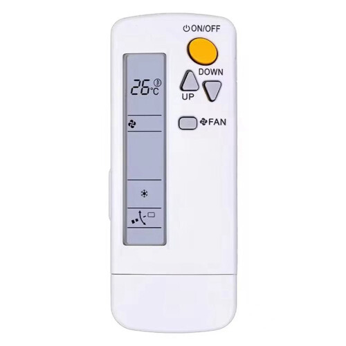 BRC4C151 Remote Control for  Air Conditioner AC A/C, Replace BRC4C152 BRC4C155 BRC4C158,Air Conditioner Remote 1