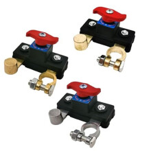 Universal Battery Disconnect & Leak Protector, 12v/24v Car Battery Disconnect , InstantPower Isolation