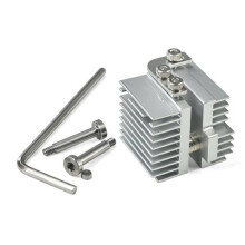 För Flashforge AD5X RD Kylflänssatser, Kylflänsblock i Aluminium för Extruder, Tillbehör Till 3D-Skrivare