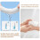 Towel Refills for Hot Face Towel Heater Machine, White, 60 Count, 20pcs Per Roll 5