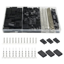 900PCS Universal Servo Cable Wire Connector Male Female Crimping Pin Sit for JR Hitec Servo Connector Spacing 2.54mm