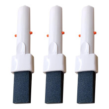 3pcs Pool Pumice Stone with EZ-Clip Handle for Effective Rust and Calcium Deposit Removal Pool Cleaning Tool