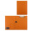A4 Single Folder Multifunctional Business Document Folder Sales Manager Zippered Briefcase Brown 3