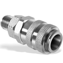 Fuel System Coupler Fitting for Detroit S60, , , MBE900, MBE4000 Engines 5869-1 J-47912-QC