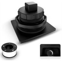 Stock Tank Drain Plug for Commercial 50 70 100 150 300 Gallon Stock Tanks, Float Valve Drain Replacement