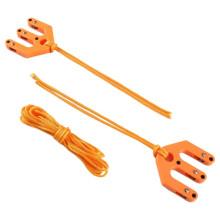 Système de Levage Portable pour Gibier: Poulie en Plastique, Outil de Levage Compact pour la Gestion Du Transport Du Gibier