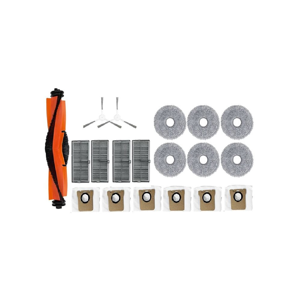 For Mijia M30s D103cn Vacuum Main Side Brush Mop Filter Dust Bags 6033335478477