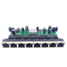 RPOE Ethernet 10/100M 8 Port Reverse POE PCBA Network Board Communication Board Module