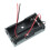 100pcs 2AA Battery Case Box with Wire Leads Battery Storage Pack DIY Power Supply Connector for Electronics Projects 1