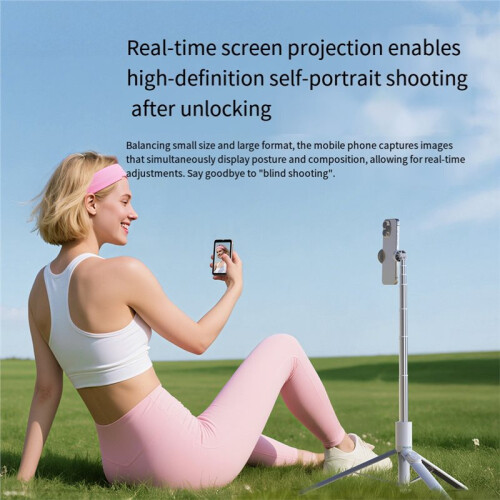Schermo Magnetico per Selfie per  e per Android, per , per Vlog, Selfie, Controllo per Zoom e Streaming Live. 2