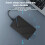 2.5-Inch External Hard Drive Enclosure USB 3.1 RGB Color Lights Computer Expansion Box for Solid State Hard Drives 2
