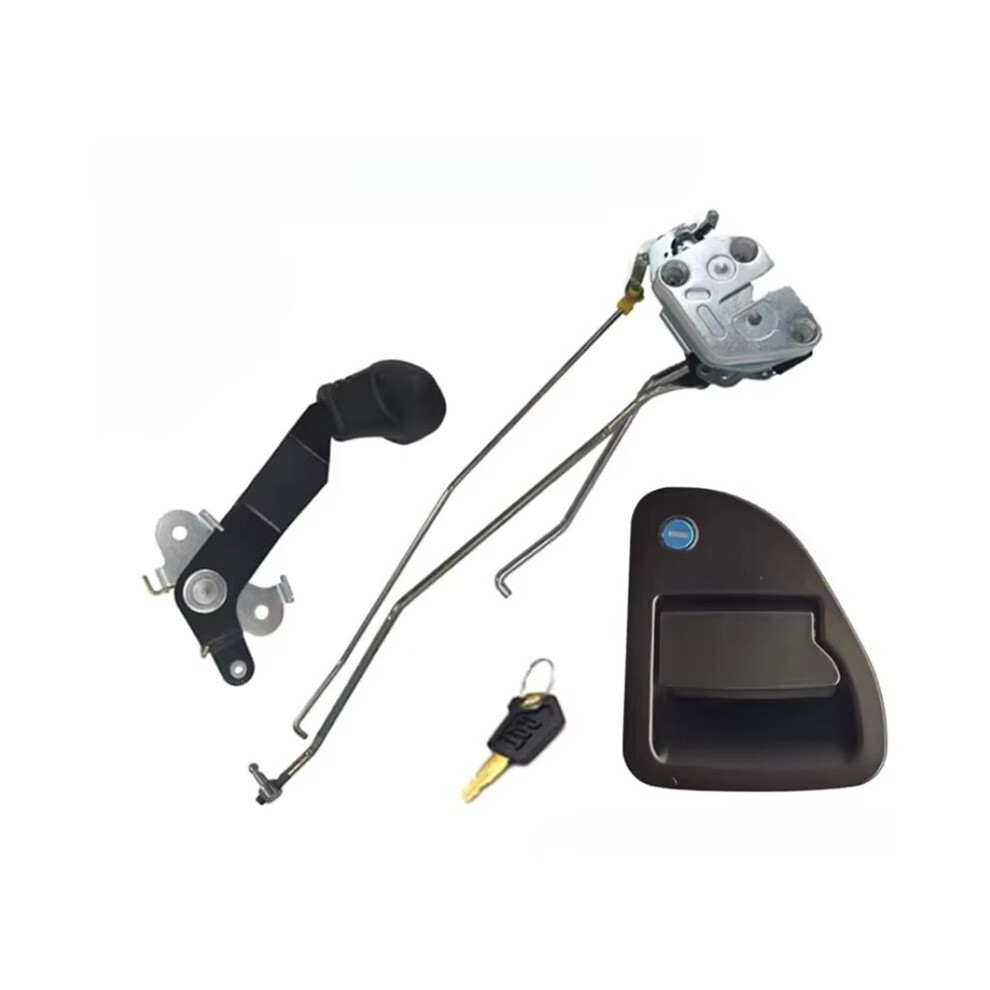 Excavator Cab Door Lock Assembly Door Handle Lock Mechanism For Cat 307D 312C 312D 320C 320D 330D 336D Black 4712369596297