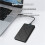 2.5-Inch External Hard Drive Enclosure USB 3.1 RGB Color Lights Computer Expansion Box for Solid State Hard Drives 3