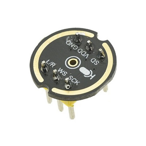 MS3625 Omnidirectional Microphone Module I2S Interface MEMS High-Precision Compatible with INMP441 Soldered Pin