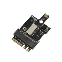 M.2 WiFi Wireless Network Card A+E Key to 2230 KEY-M NVME Hard Drive M.2 SSD Adapter Card for PC