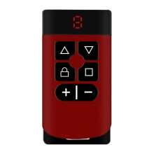 8 in 1 Garage Remote Multi Frequency 300-915MHz Clone 433mhz 868MHZ 315 Gate Control Command Key Fob Transmitter Red