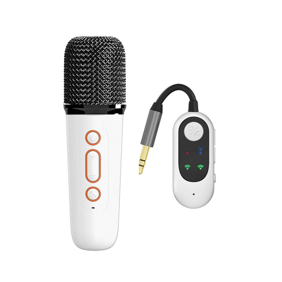 Voice Change Wireless Karaoke Microphone With 3.5Mm Bt Device Speaker Connector Portable Singing Machine For Cars/Homes 4711359339081