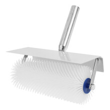 10 Inch Self-Leveling Cement Tools Spiked Screeding Compound Roller for Efficient Bubble Removal