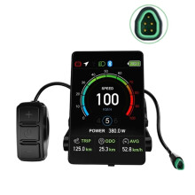 Electric Bike Display VD04 Display for Bafang Motors 5Pin Waterproof EBike Panel Ebike Part CAN Protocol