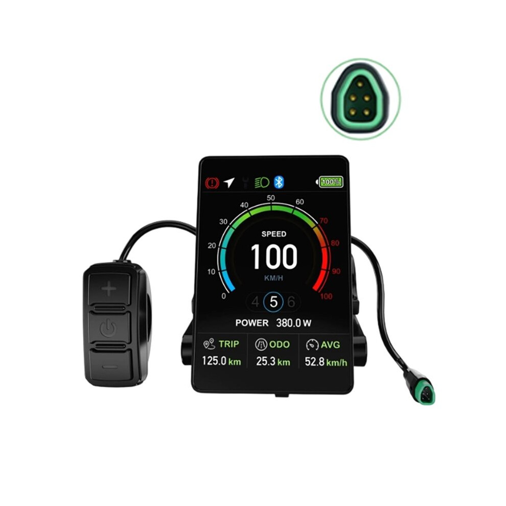 Electric Bike Display Vd04 Display For Bafang Motors 5Pin Waterproof Ebike Panel Ebike Part Can Protocol 6031947254304