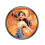 Electronic Badge Dynamic Light- E-Badge  1.5-Inch Touchscreen Magnetic Anime/Manga/Celebrity Black 1