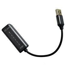 USB/Type C to Optical Audio Converter USB to SPDIF Digital Fiber Optic Adapter for Connecting Laptop to Soundbar USB