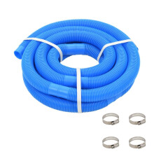 Heavy Duty Pool Vacuum Hose 1.4in x 19.6ft with Clamps, Leak‑Resistant Flexible Design for Above Ground Pools