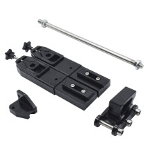 Voor  GROM MSX125 CNC Motorfiets Achtervorkverlenging/Verlengset Zwart