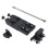 For  GROM MSX125 CNC Motorcycle Rear Fork Extension Extended Stretch Kit Black 1