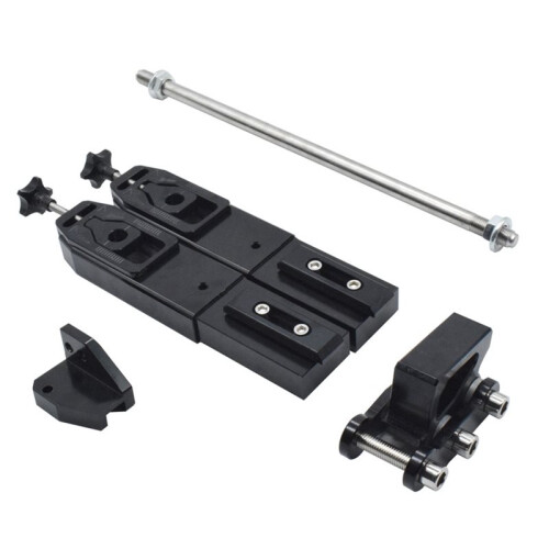 For  GROM MSX125 CNC Motorcycle Rear Fork Extension Extended Stretch Kit Black 1